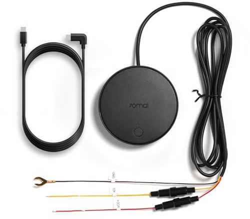 70mai 4G Hardwire Kit UP04 mit SIM-Karte, Typ-C für Dash Cam A810 Lite, A900, 4K Omni, T800, A810S, A510, M800, 24 Stunden Smart Park Überwachung, Sofortige App Warnung, GPS-Auto-Ortungsgerät.