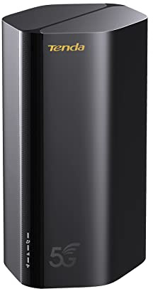 Tenda 5G03 – 5G Router SIM-Karte, WLAN LTE Router Wi-Fi 6 AX1800 CAT19 für Nano-SIM-Karte, 4,67Gbps im Download, Easy Mesh, Plug&Play, 2-Gigabit-Ports, WPA3, OFDMA, MU-MIMO