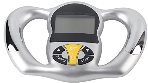 Tragbares Körperfettmessgerät, BMI-Messgerät mit LCD-Bildschirm, Handheld-Körperfett-Tester, digitales Gesundheits-Handgerät, Körperfett-Messgerät, verfolgt die Körpergesundheit, für Frauen und Männer