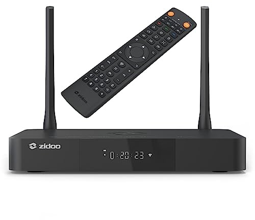 Zidoo Z9X Pro Multimedia-Player 4K HDR Android 11 OS TV Box, HDR10+,Dolby Vision, 4K HDR 3D Player, Atmos, Auro 3D, 5G WiFi 6,
