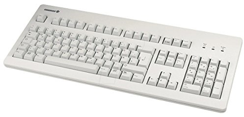 Cherry G80-3000 Tastatur USB/PS2 Deutsch Hellgrau Kabelgebunden