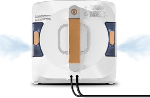 Fensterwaschroboter, Fensterreinigungsroboter mit Doppelsprühung und 110ml Tank, intelligenter Staubsauger für Innen und Außen