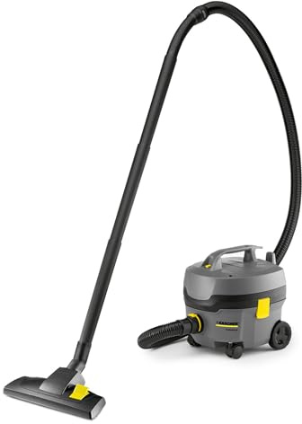 KÄRCHER Professional Trockensauger T 7/1 Classic, Nennleistung: 850 Watt | Vakuum: 23,5 kPa, Behälter: 7 Liter, Saugschlauch: 2 m, inkl. Kombi-Bodendüse, Vliesfiltertüte, Permanent-Hauptfilterkorb