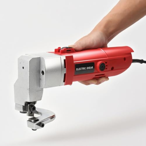 SUDEG Elektrische Blechschere/Nibbler Metallknabber 500W Blechnibbler | Knabber Blechschere 2000 U/min für das Schneiden von Metall,Schnittstärke: 2,5 mm