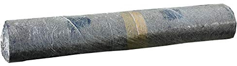 Gartenpirat Bitumen Dachpappe R333 schwarz 1 Rolle 3,3 m² Bitumenbahn zur Dacheindeckung Dachbahn inkl. 100 Stück Dachpappnägel verzinkt 3x15 mm