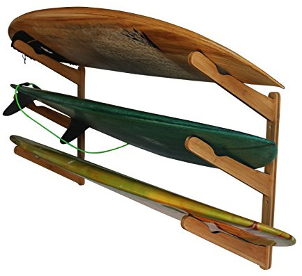 COR Surf Surfbrett Wandhalterung für Surfbretter, Snowboards, Skateboards, dreistufiger Surfbrett Display Halter
