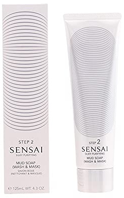 Kanebo Sensai Silky Purifying Mud Soap Reinigungsschaum Step 2, 125 ml Lavender