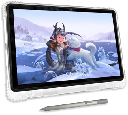PicassoTab A10 Zeichentablett • Kein Computer Erforderlich • Stylus-Stift, Pro Zeichen-Apps & Tutorials • 10 Bildschirm, Tragbares Eigenständig Grafiktablett für Digitale Künstler & Studenten • A10