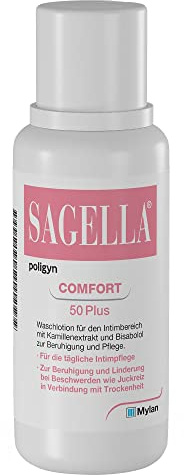 Sagella Poligyn Waschlotion, feuchtigkeitsspendend, für Frauen 50+, 100 ml