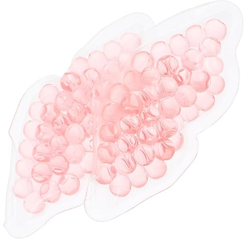 Zerodeko 2 Stück Wiederverwendbare Gel Lippenpads mit Kühlgel Tpu Material Bequeme Lippenpflege für Zuhause und Büro zur Linderung Müder Lippen