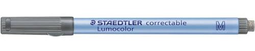 Staedtler 305 M-9 Folienstift Lumocolor correctable, schwarz, 1,0, M
