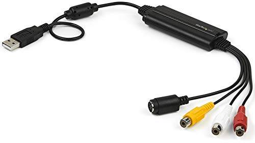 StarTech.com USB Video Grabber (USB 2.0 Video Adapter mit TWAIN Support, Analog auf Digital Konverter, Windows)