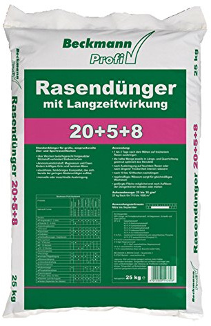 Rasendünger Langzeitdünger 25 kg für ca. 830 m²