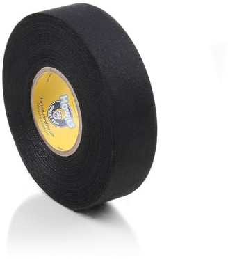 Schlägertape Profi Cloth Hockey Tape 25mm f. Eishockey (schwarz), 22 m