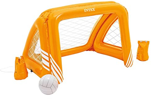 Intex 58507NP – Aufblasbares Wasserballspiel, Vinyl, Mehrfarbig, 124 x 84 x 76 cm