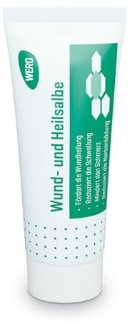 Wund- und Heilsalbe, 20 g Tube - Fördert die Wundheilung - Enthält keine hautreizenden Substanzen - Zur Anwendung an Mund/ Schleimhautbereich geeignet – Reduziert Schwellung - Reduziert Narbenbildung