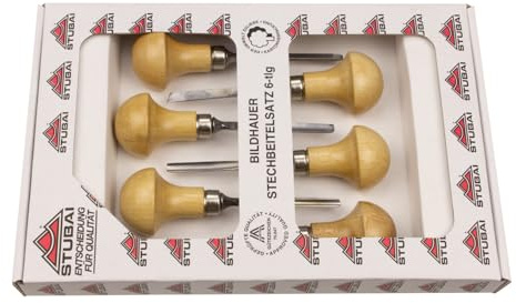Stubai Micro Stechbeitel Satz, 6-teilig, 580006