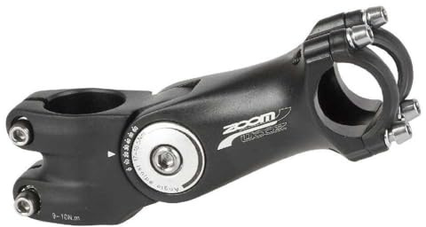 ZOOM verstellbarer Vorbau Ahead, black sandblast