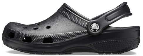 Crocs Unisex Erwachsene Classic Clog Clog, Black, 43/44 EU