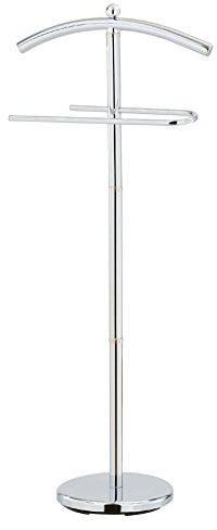 M-Home Designer Kleiderbutler, Verchromt, 43 x 25 x 109 cm