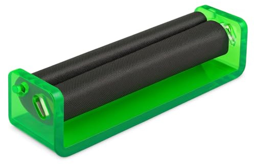 Weedness Joint Drehmaschine für King Size Paper 110 mm - Konisch Rolling Machine Kingsize Zigarettenroller Roller Long Zigaretten Rollmaschine Dreh Gerät Set