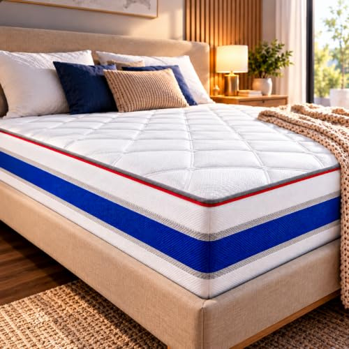 Arensberger RELAXX Matratze 140x200 cm | Kaltschaummatratze mit 3D Memory Schaum | ergonomische Höhe 25cm | wendbarer Härtegrad H2/H3 | Gel Schaum Bezug | 140x200cm Rollmatratze punktelastisch