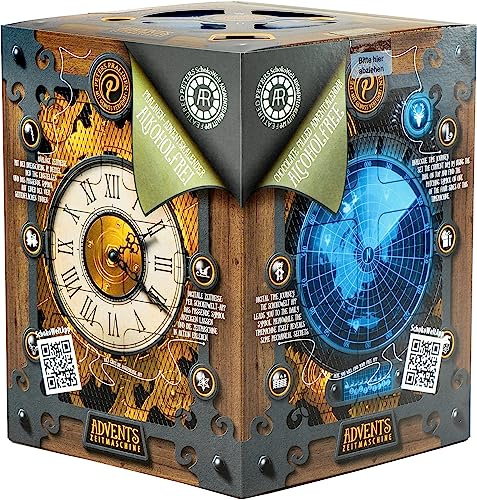 Peters Mit Genuss verführt | AUGMENTED REALITY | Advents-Zeitmaschine | Alkoholfrei | Pralinen-Adventskalender | Weihnachtskalender | Schokolade | Advent | Weihnachtszeit | 300g