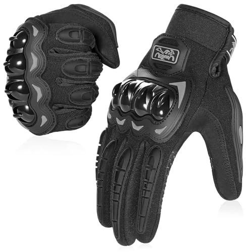 COFIT Motorrad Handschuhe, Touchscreen Motorradhandschuhe für Motorradrennen, Mountainbike, Motorcross, Klettern, Wandern und andere Outdoor Sportarten und Aktivitäten