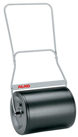 AL-KO Gartenwalze GW 50, 50 cm Arbeitsbreite, Gewicht mit Sandfüllung 108 kg oder mit Wasser 62 kg, stabile Ausführung in Stahlblech, inkl. Schmutzabstreifer