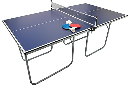 Tischtennisplatte Ping-Pong Tisch Multifunktional Set Faltbarer Tischtennistisch Klappbar Inclusive Schläger / Bälle und Netz