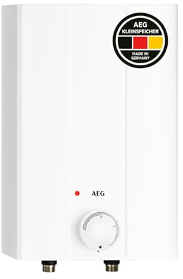 AEG druckloser Kleinspeicher Hoz 5 Basis, Übertischboiler 5 Liter Niederdruck, steckerfertig, 2 kW, 221117