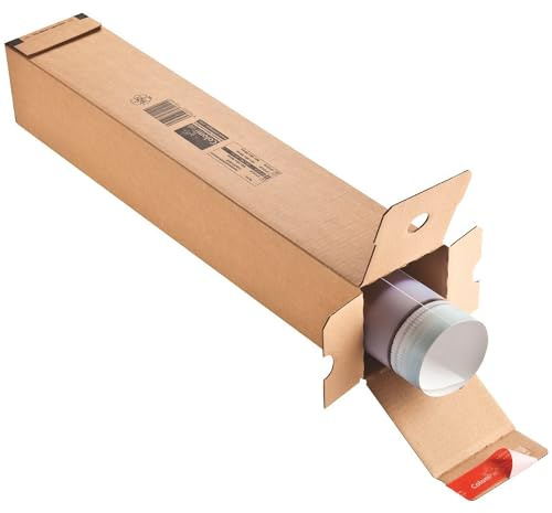 ColomPac Versandh lse, f r DIN A2 Formate, Farbe: braun, 10er Pack