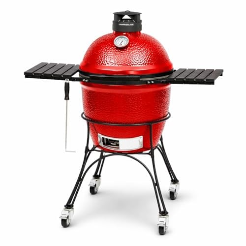 Kamado Joe® - Klassisch II Keramischer Außengrill, Rot, 18 inch