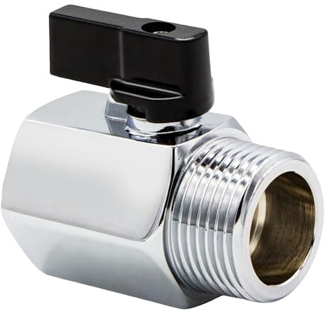 VARIOSAN Mini Kugelhahn 10629, 1/2" IG x 1/2" AG