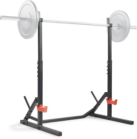Sunny Health & Fitness Multifunktionale verstellbare Bankdrück-Squat Rack - SF-XF922011