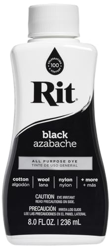 Rit Dye Liquid Stoff Dye, schwarz, 236ml
