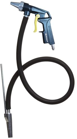 Michelin Pro Sandstrahlpistole, Sandstrahler mit Ansaugschlauch, Luftverbrauch 250 l/min, Max. Druck 8 Bar