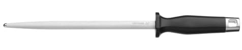 WMF Spitzenklasse Plus Wetzstahl 36 cm, Wetzstab für Messer, Wetzstahl für Messer, Kunststoffgriff, Stahllänge 23 cm