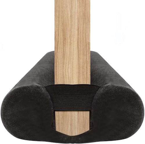 BKSAI Zugluftstopper für Türen 60-100CM Türdichtung Unten Ohne Kleben | Rückstandlos, Energiesparend, Schalldichte, Windstopper für Haustüren, Dichtung Windschutz, Schwarz