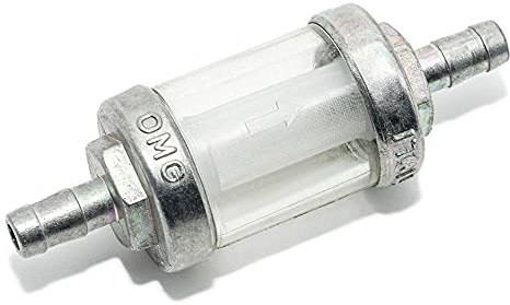 OMG 10315B Benzinfilter - Massive Metallausführung Kraftstofffilter - Durchmesser 6 mm Anschluss