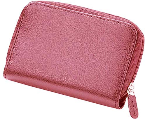 Alassio Maniküre-Etui Leder rot, 12 cm | Nagelpflege Set inklusive Schere, Nagelknipser, Pinzette und Feile, Leder Reiseetui mit Reißverschluss, Etui Echt Leder Rot