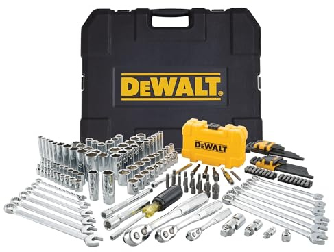 DEWALT DWMT73803 168-teiliges 14/38/12DR Steckschlüssel-Set PTA, Schwarz, Einheitsgröße