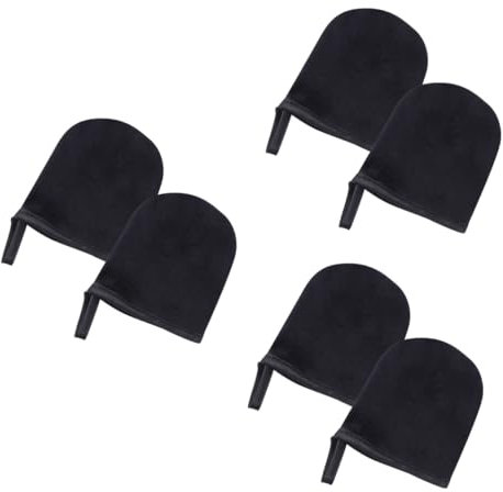 Healvian 6stücke Selbstbräunungshandschuhe Mini Flockhandschuhe Für Gleichmäßige Bräunung Für Empfindliche Hautbereiche Wiederverwendbar Und Waschbar Für Selbstbräunungscreme Und