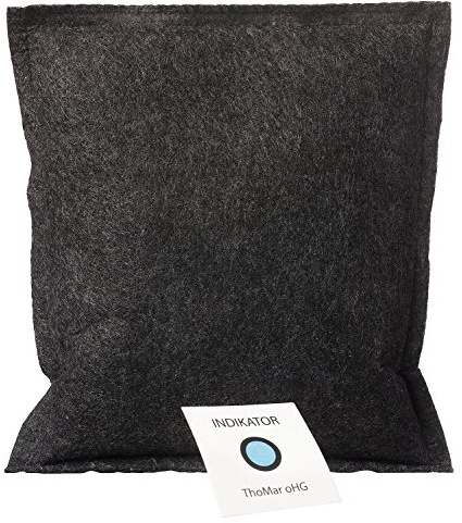 ThoMar airdry Safe Dry | Luftentfeuchter für Schränke und Tresore | Mit Sättigungsindikator | Wiederverwendbar, Blau,rosa