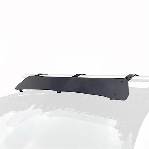 ZAISCH Dachträger mit Windabweiser - Universal für Auto und Fahrrad - Schwarz - Kunststoff