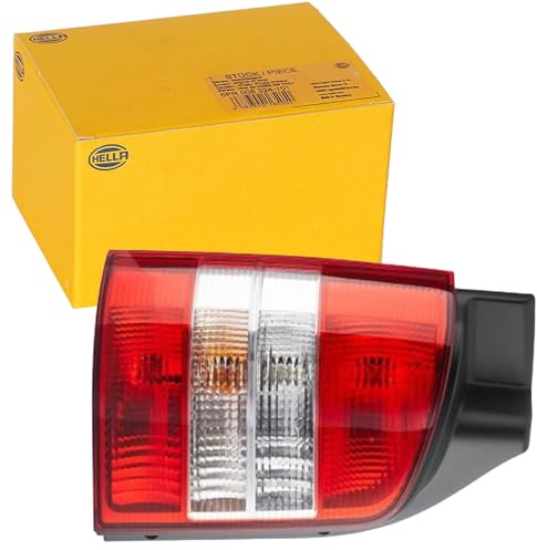 Hella 2SK 008 579-131 Heckleuchte - Glühlampe - glasklar/rot- ECE - links