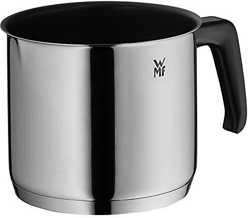 WMF Milchtopf Induktion 14 cm ohne Deckel, kleiner Topf 1,7l, Milchkochtopf, Cromargan Edelstahl beschichtet, Kunststoffgriff, spülmaschinengeeignet,