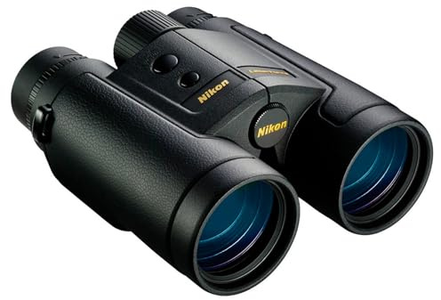 Nikon LaserForce Entfernungsmesser Fernglas | Helles, klares, wetterfestes Entfernungsmesser Fernglas mit über 1 Meile Reichweite