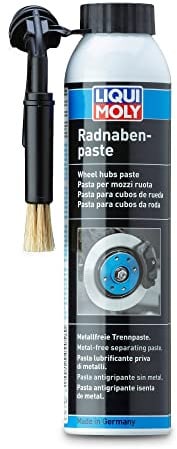 LIQUI MOLY Radnabenpaste (Pinseldose) Nylon-Pinsel, 1 Stück I 200 ml | Verhindert Festrosten der Felge auf der Radnabe, hoher Korrosionsschutz