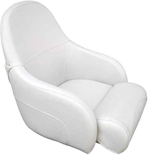 Saarwebstore Steuerstuhl Modell Naxos Flip Up Farbe gebrochenes weiß Bootssitz